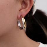 Two Color Ohrring