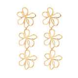 Golden Blossom Ohrstecker