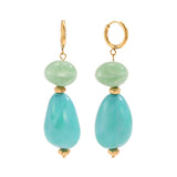 Aqua Muse Ohrring