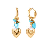 Blue Love Ohrring