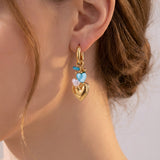 Blue Love Ohrring