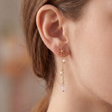 Blossom Chain Ohrstecker