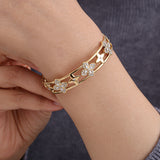 Flower Glow Armreif