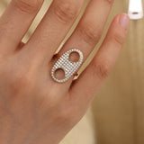 Double Spark Ring