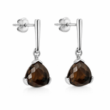 Smoky Drop Ohrstecker