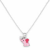Elephant Pink Halskette