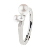 Designer Ring mit Süßwasserperlen