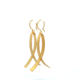 Origami Curve Ohrring
