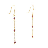 Garnet Dreams Ohrring