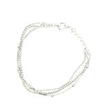 Silver Flow Armband