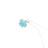 Elephant Blue Halskette