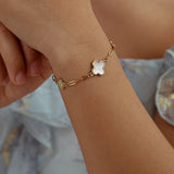 Pearl Blossom Armband