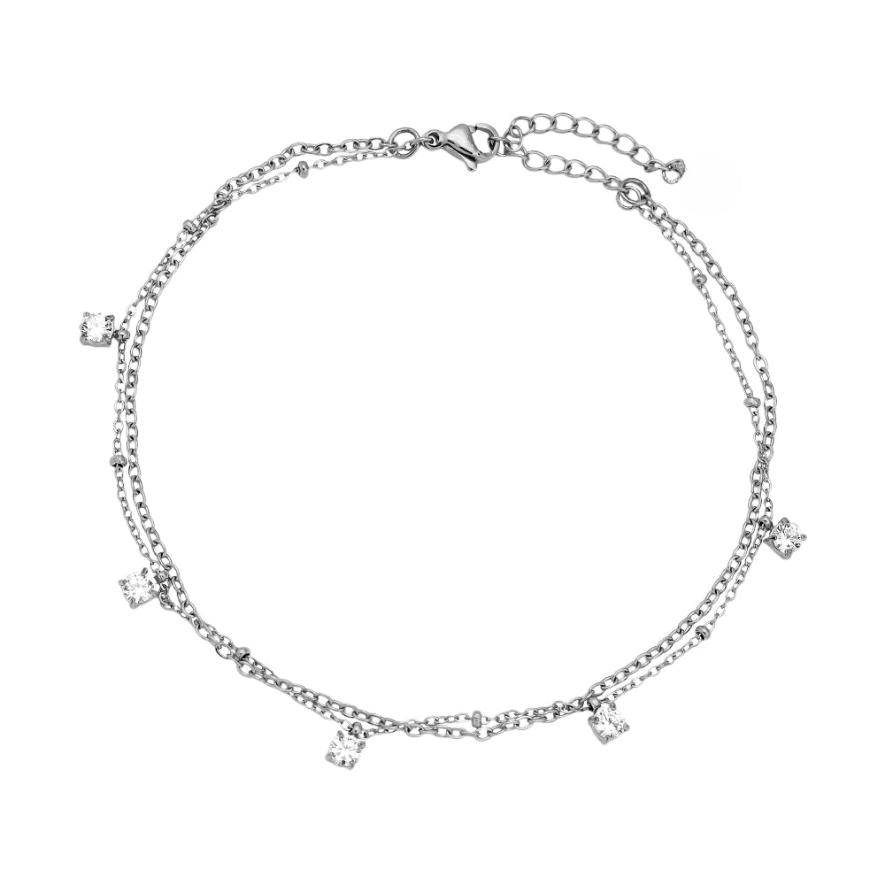 Summer Sparkle Fußkette