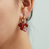 Twin Flower Ohrring