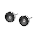 Designer Ohrstecker mit Brilliant